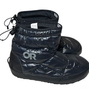 Outdoor Research Womens 8 /9 Tundra Trax Insulated Booties Medium Boots Black